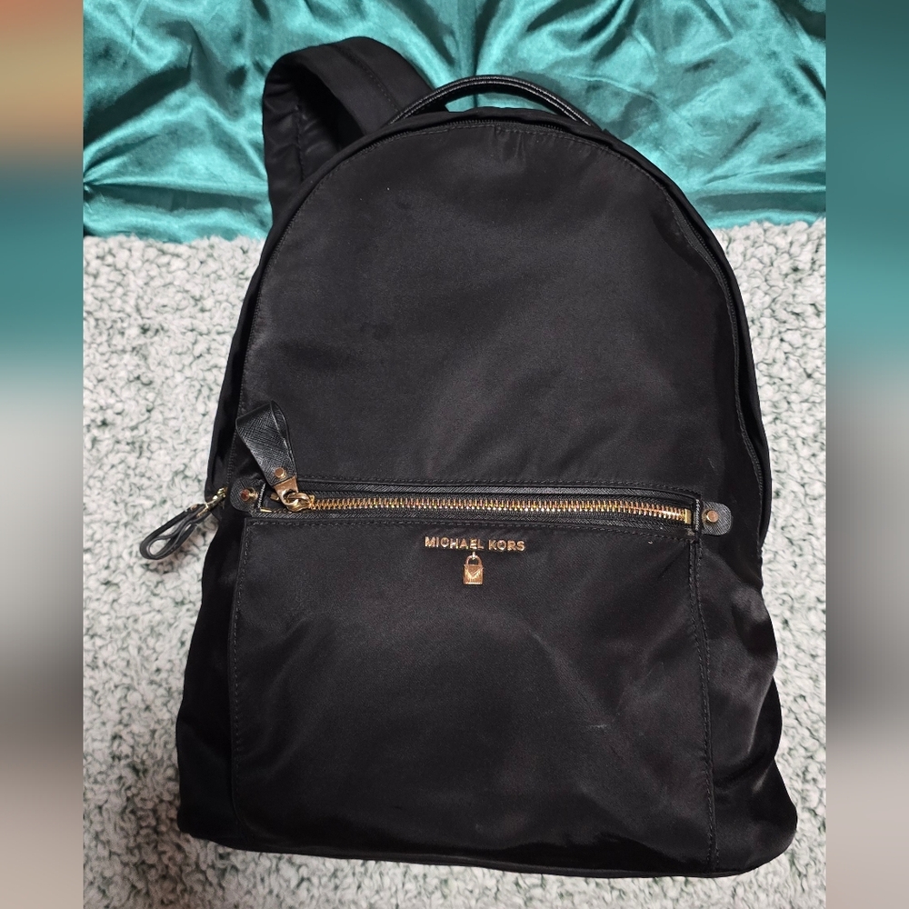 Black Michael Kors medium backpack